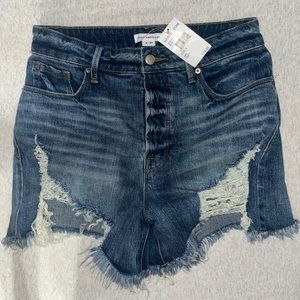 Good American Denim Shorts NWT